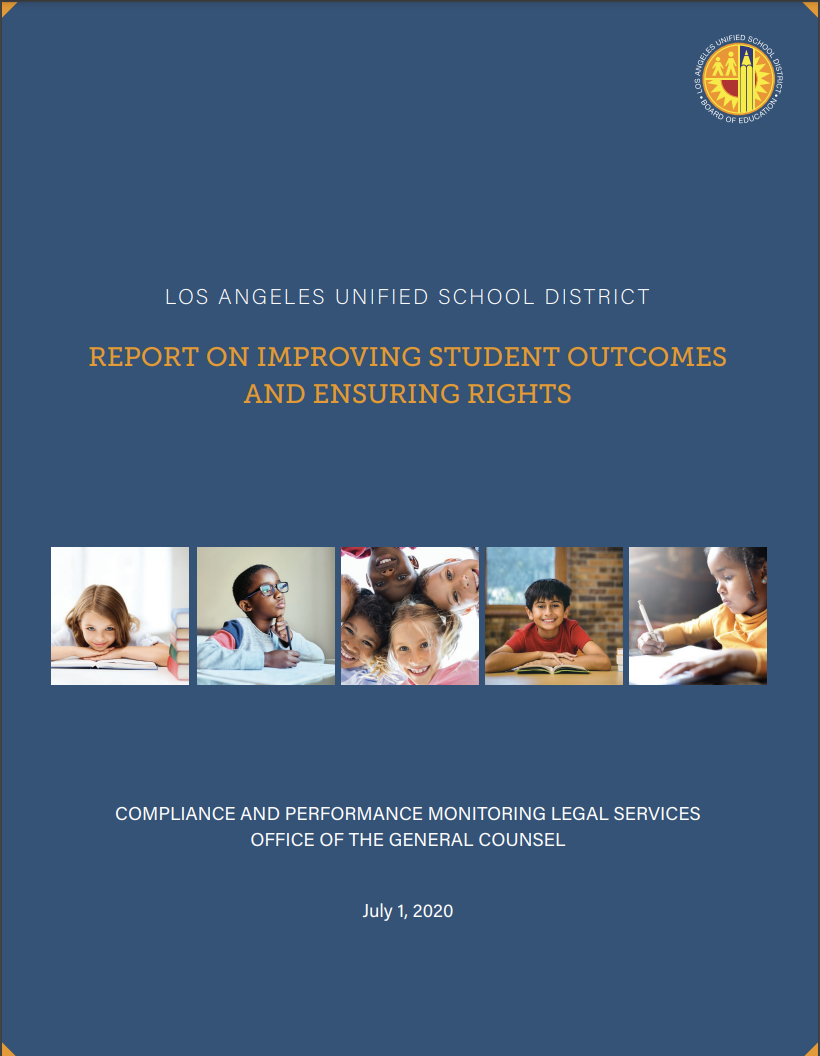 Report on Improving Student Outcomes and Ensuring Rights – July  2020